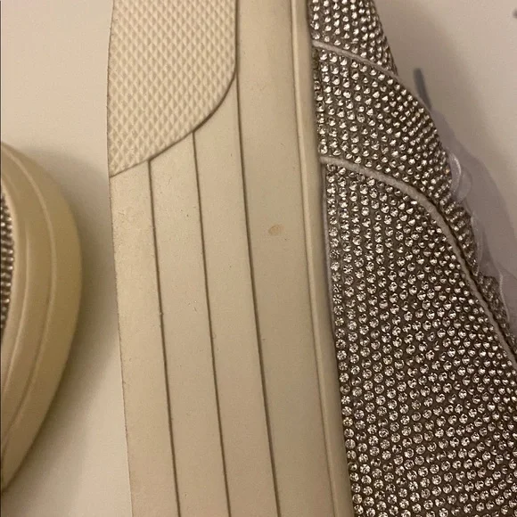 Jessica Simpson Women’s Cherello Platform Rhinestone Sneakers Size 10 - Picture 7 of 8